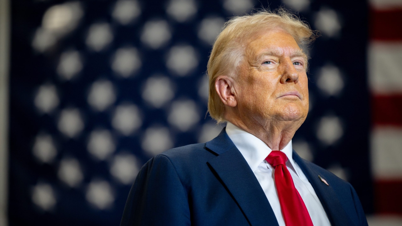 GOP Presidential Candidate Donald Trump Campaigns Near Charlotte, NC