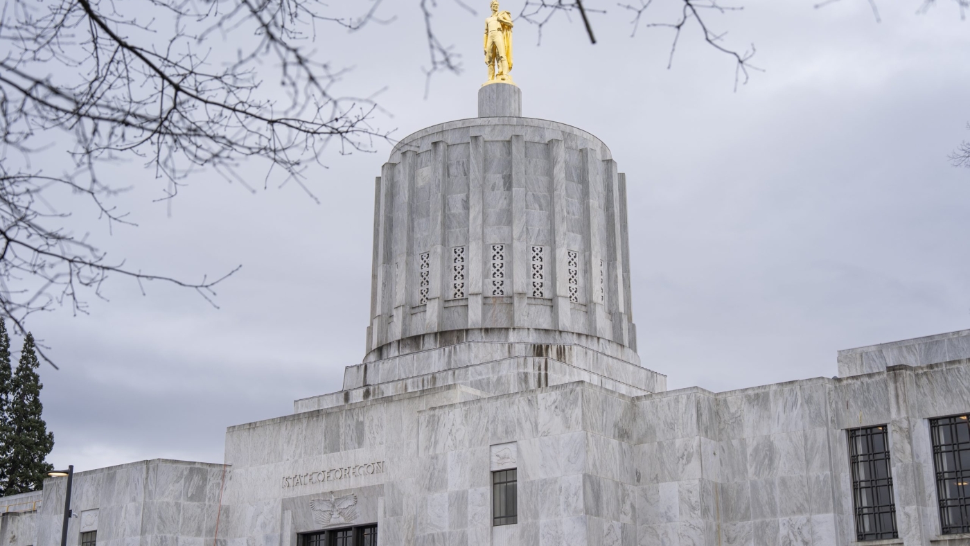 The Oregon State Capitol in Salem, Ore. on Monday, Feb 2, 2026.